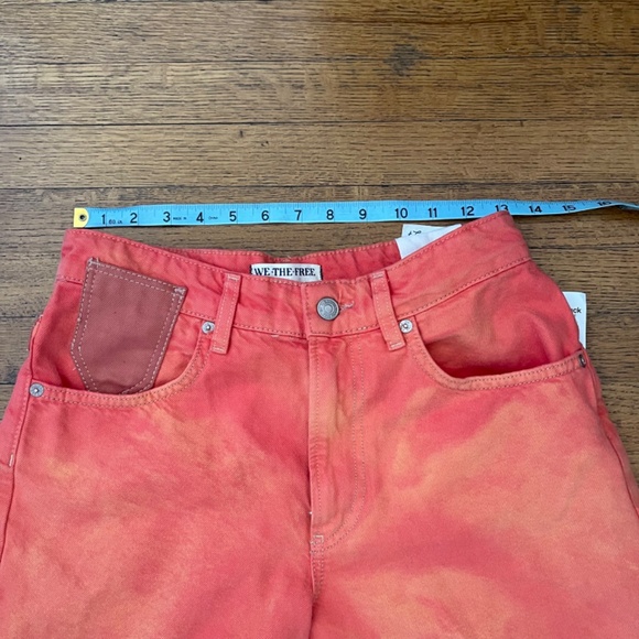 NWT - Free people / We the Free Waterfalls Baggy Wide Leg Utility Jeans - Picture 8 of 11